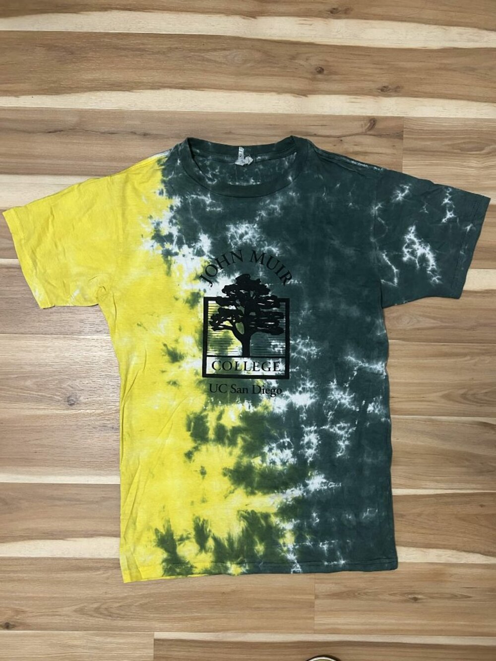 Vintage UCSD Tie Dye Tee Shirt